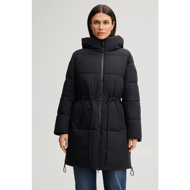 Parka in Schwarz