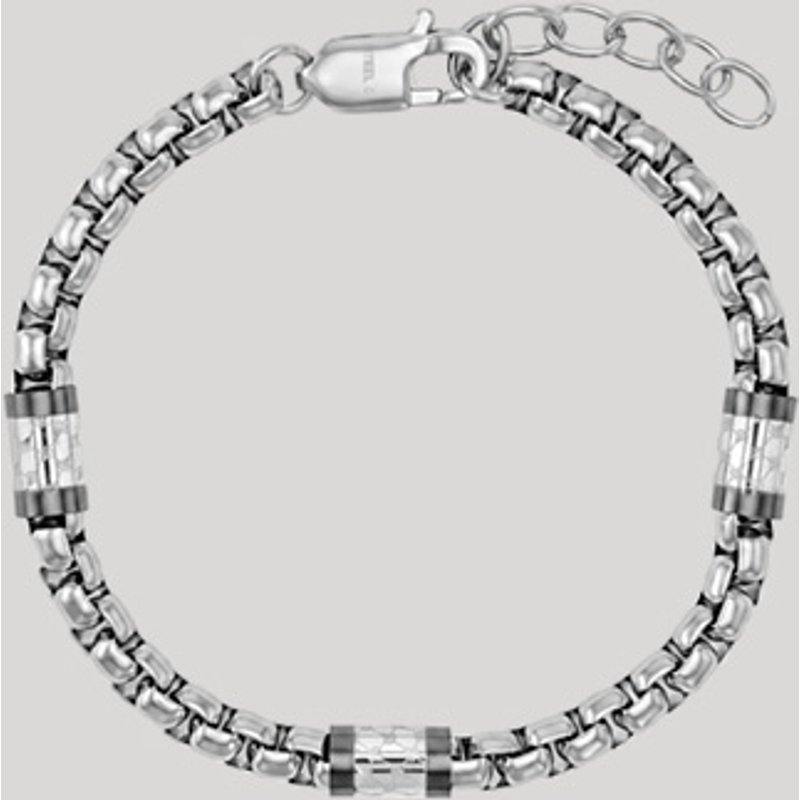 Armband in Gun/Silber