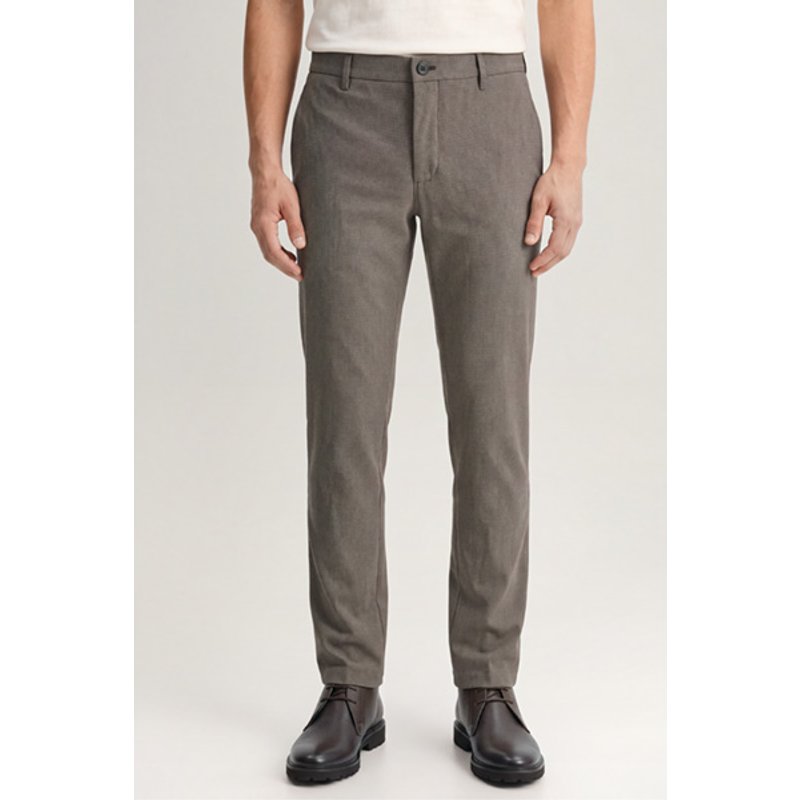 Chino in Beige gemustert