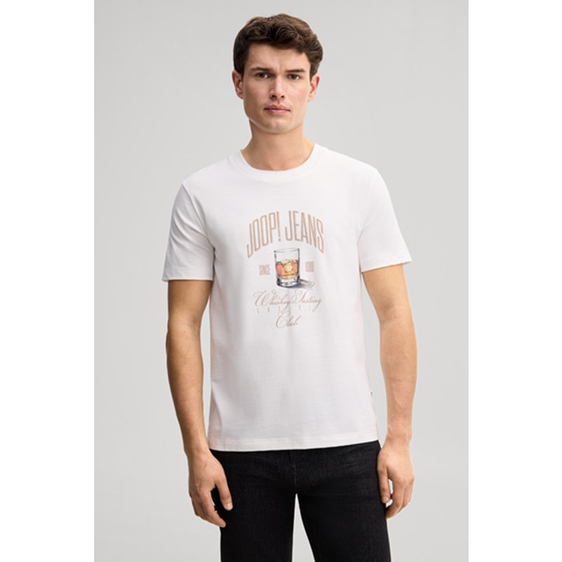 Print-T-Shirt in Offwhite