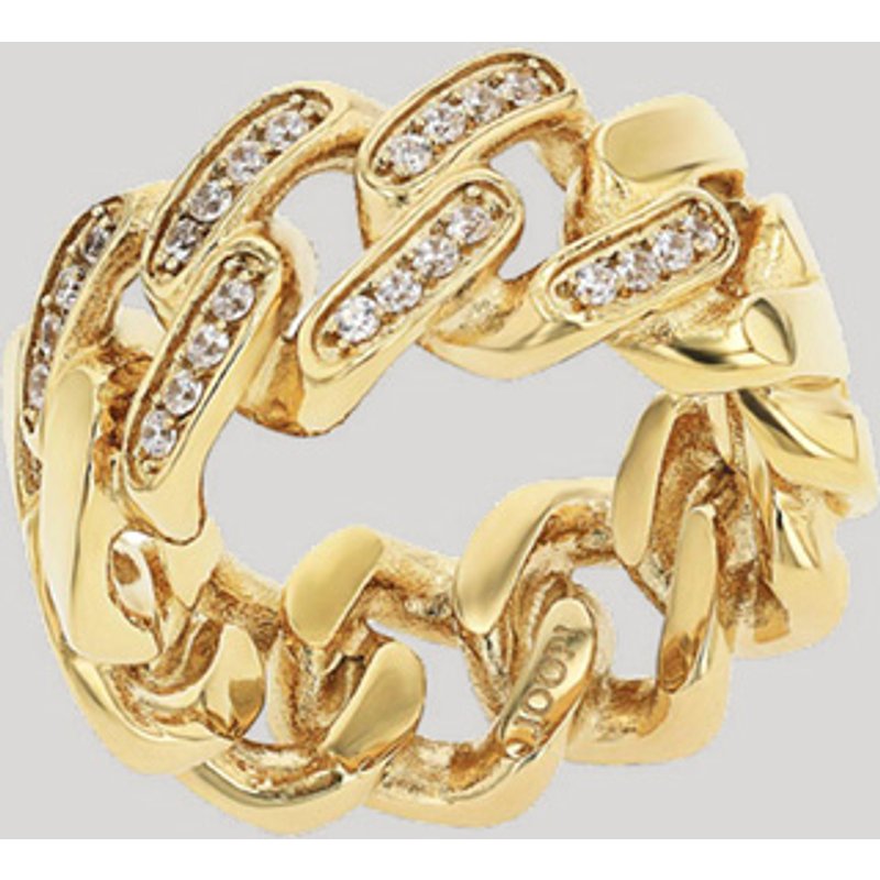 Ring mit Zirkonia in Gold