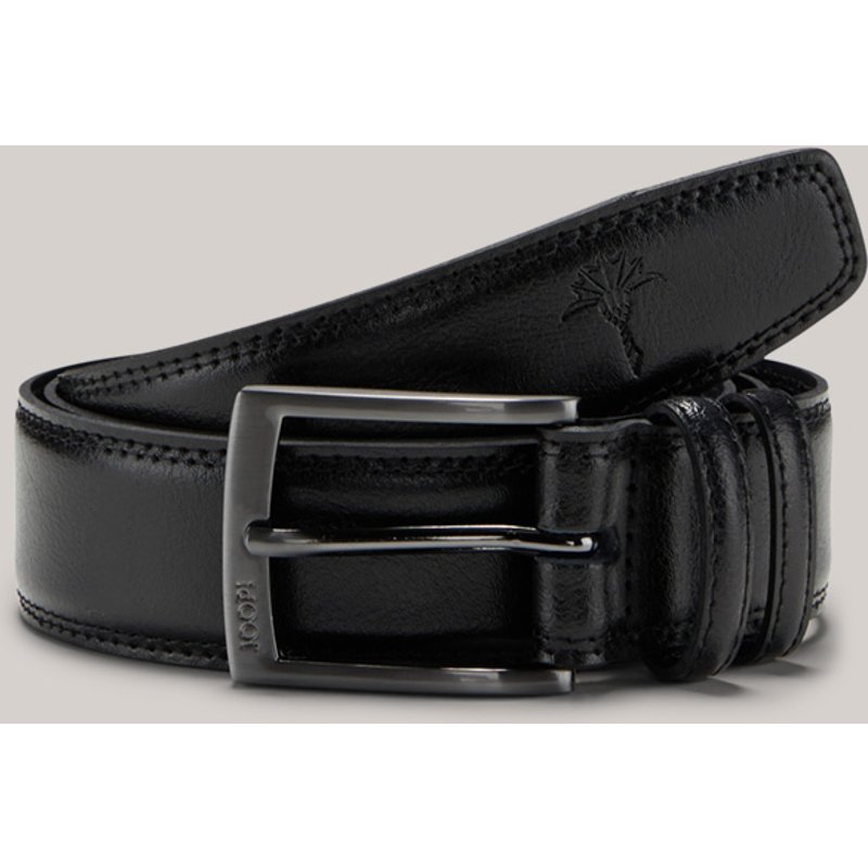 Ledergürtel in Schwarz