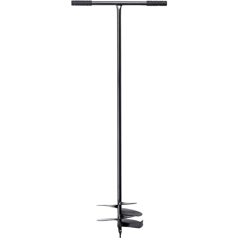 Świder ręczny do gleby Flako 128 cm, czarny