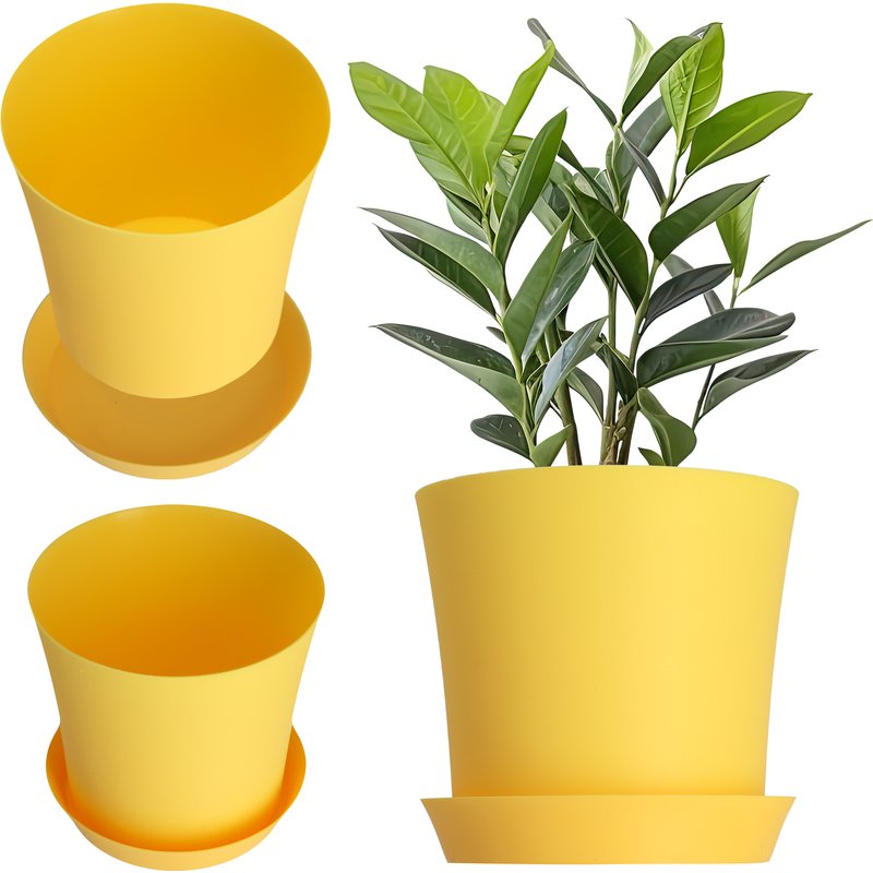 Doniczka na kwiaty Ersa 11 cm, żółty