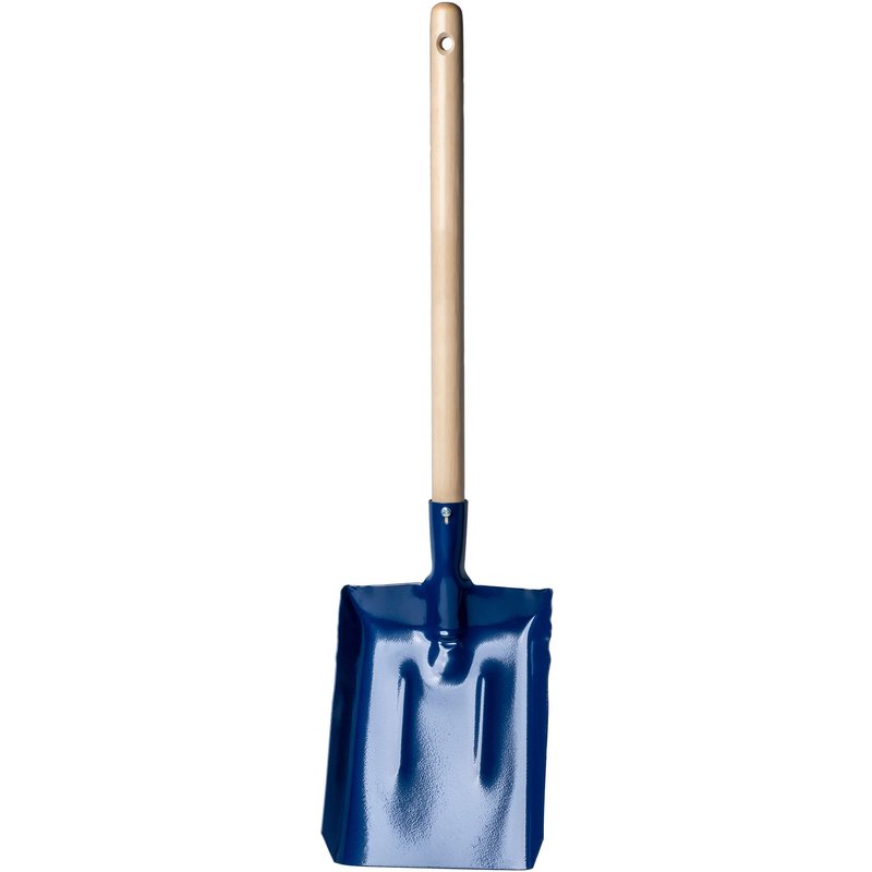 Stalowa łopatka do popiołu Horn 62 cm, niebieska