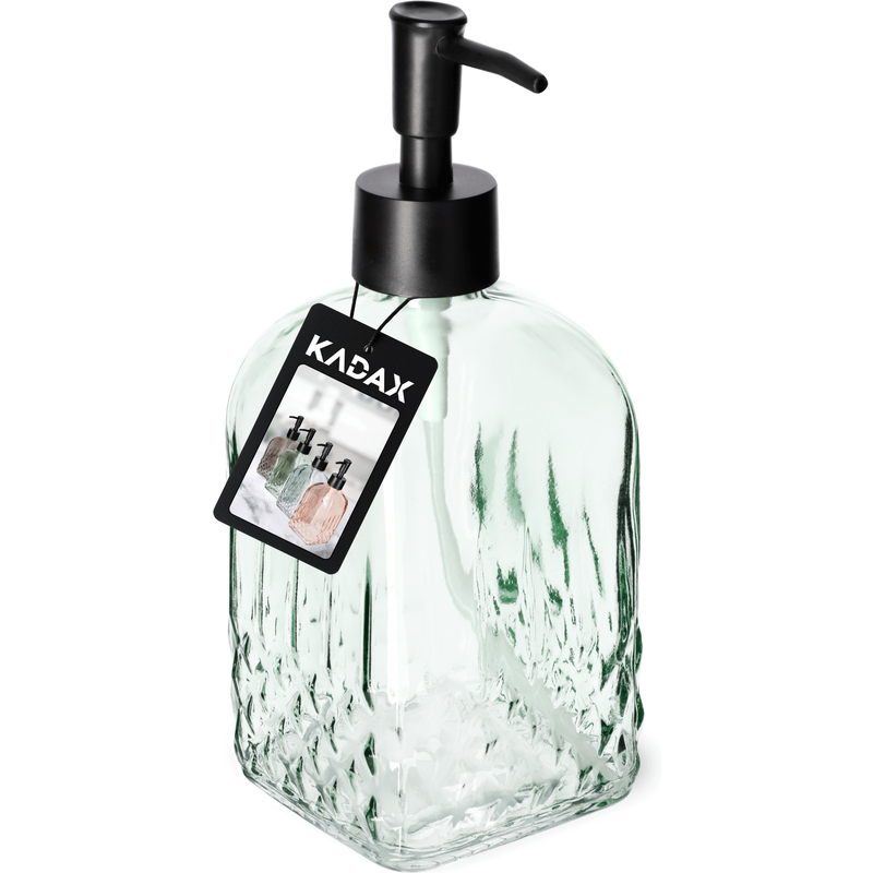 Dozownik na mydło w płynie 450 ml, zielony