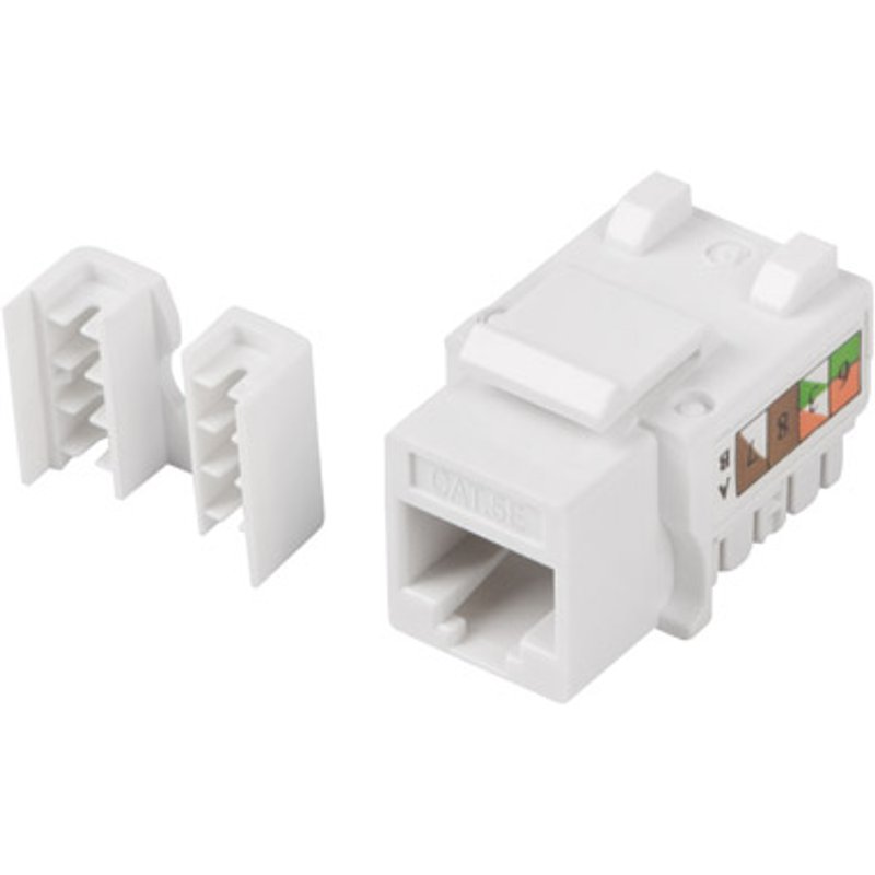 LANBERG Keystone Modul RJ45->LSA CAT.5E UTP 90° zur Montaged