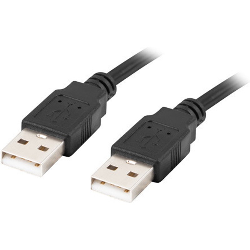 LANBERG USB-A M/M 2.0 Kabel 1,8m schwarz