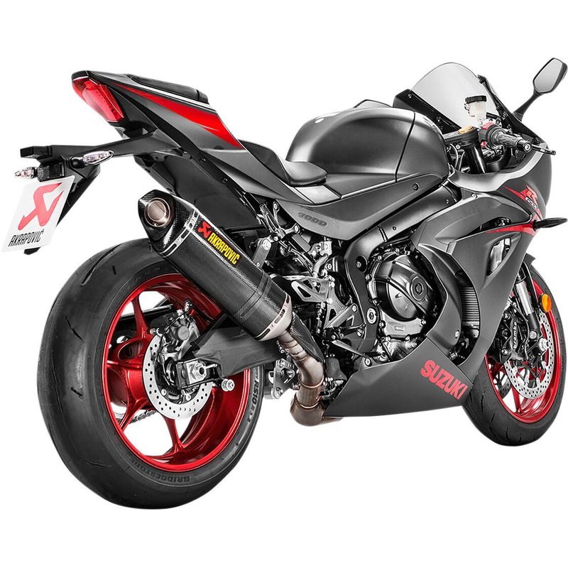 S-S10SO12-HRC - S-S10SO12-HRC - Akrapovic Carbon Fibre Line Silencer - Suzuki GSX-R 1000 2017-2023