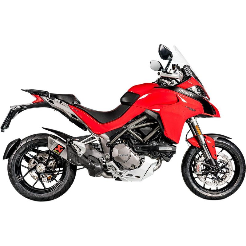 S-D12SO9-HAPT - S-D12SO9-HAPT - Akrapovic Titanium Line Silencer - Ducati Multistrada 1260 S 2015-2020
