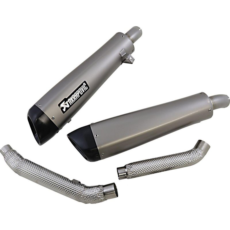 S-T12SO3-HCQT - S-T12SO3-HCQT - Akrapovic Titanium Line Silencer - Triumph Scrambler 1200 XE 2019-2020