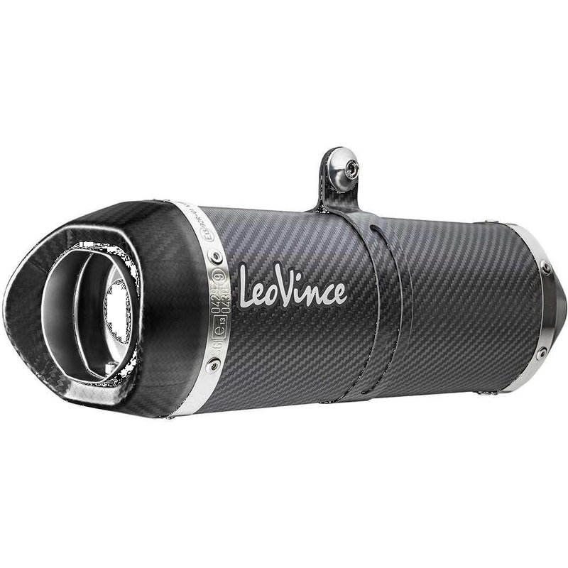 14380EKN - LeoVince LV One Evo Carbon Full Exhaust System For Kawasaki KLE 650 2021-2024