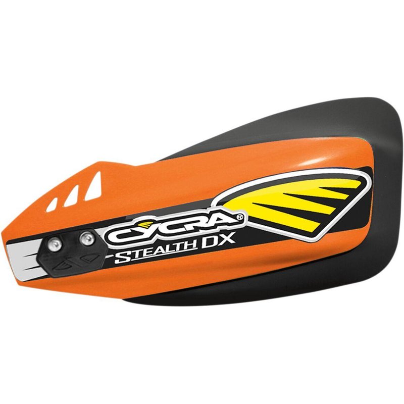 1CYC-0025-22X - Cycra Stealth DX Hand Guards Racer Pack - Gloss/Orange