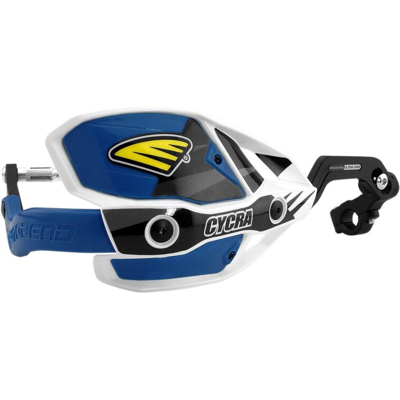 1CYC-7407-89X - Cycra 7/8" Ultra Probend CRM Wrap Around Hand Guards - Husky Blue/White