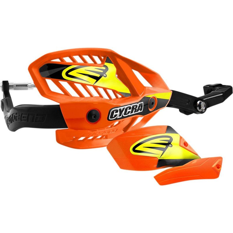 1CYC-7506-22HCM - Cycra Ultra Probend HCM Hand Guards - Gloss/Orange