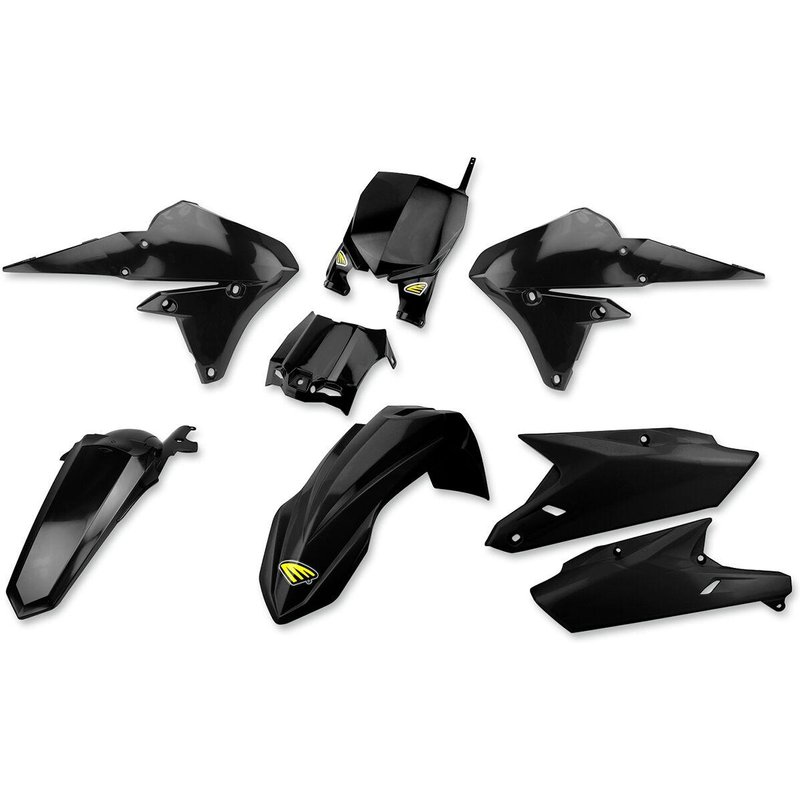 1CYC-9312-12 - 1CYC-9312-12 - Cycra Powerflow Plastics Kit - Yamaha YZF250 2014-2018 - Black