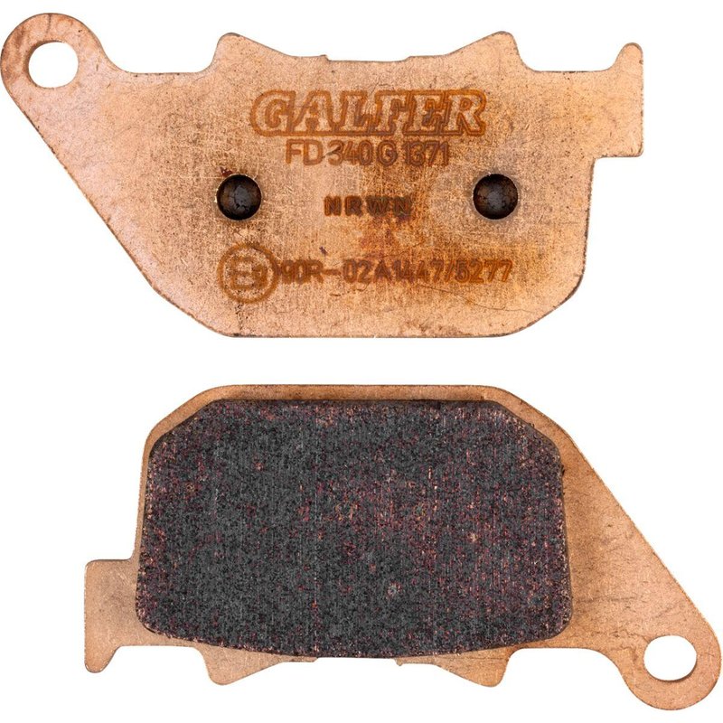 FD340G1371 - Galfer HH Sintered Brake Pads For Harley Davidson XL1200C 2004-2013 - Rear