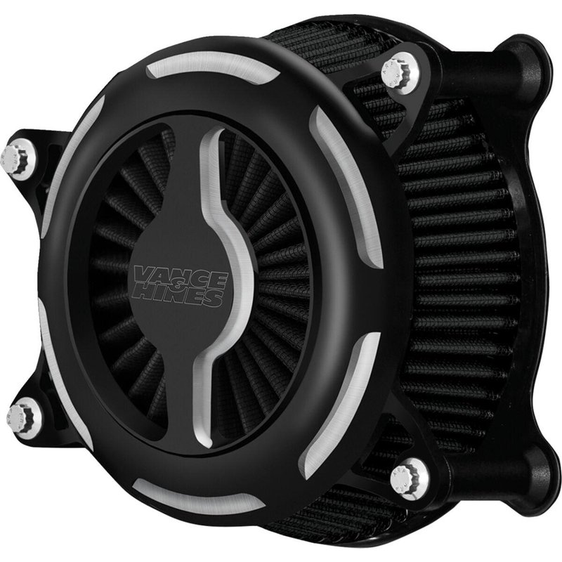 40393 - Vance & Hines VO2 Blade Air Intake For Harley Davidson FLHR 1584 2008-2011 - Black/Contrast