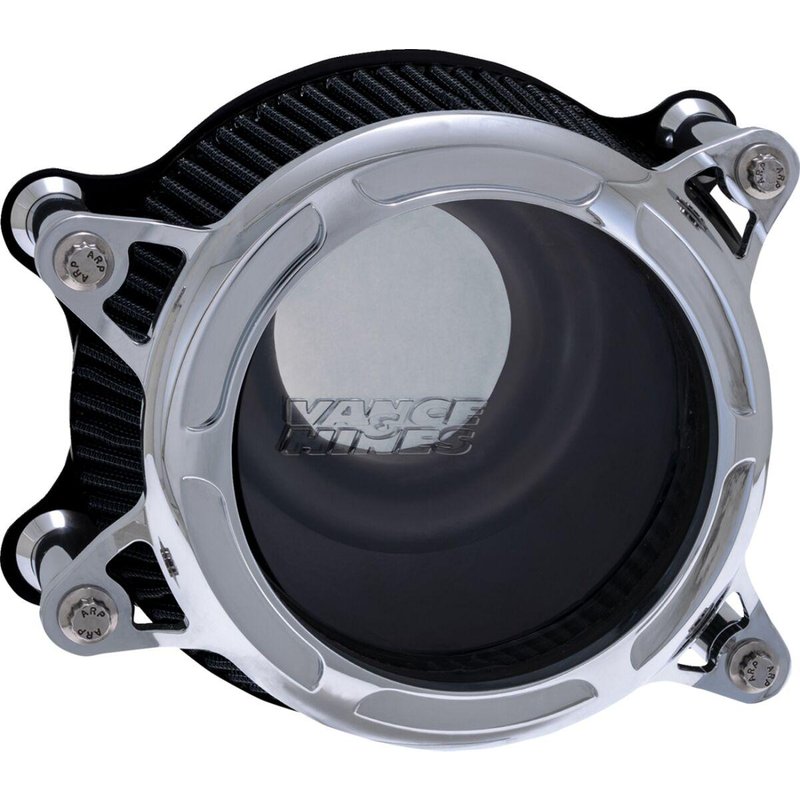 71077 - Vance & Hines VO2 Insight Air Intake Kit For Harley Davidson FLDE 1750 2018-2020 - Chrome