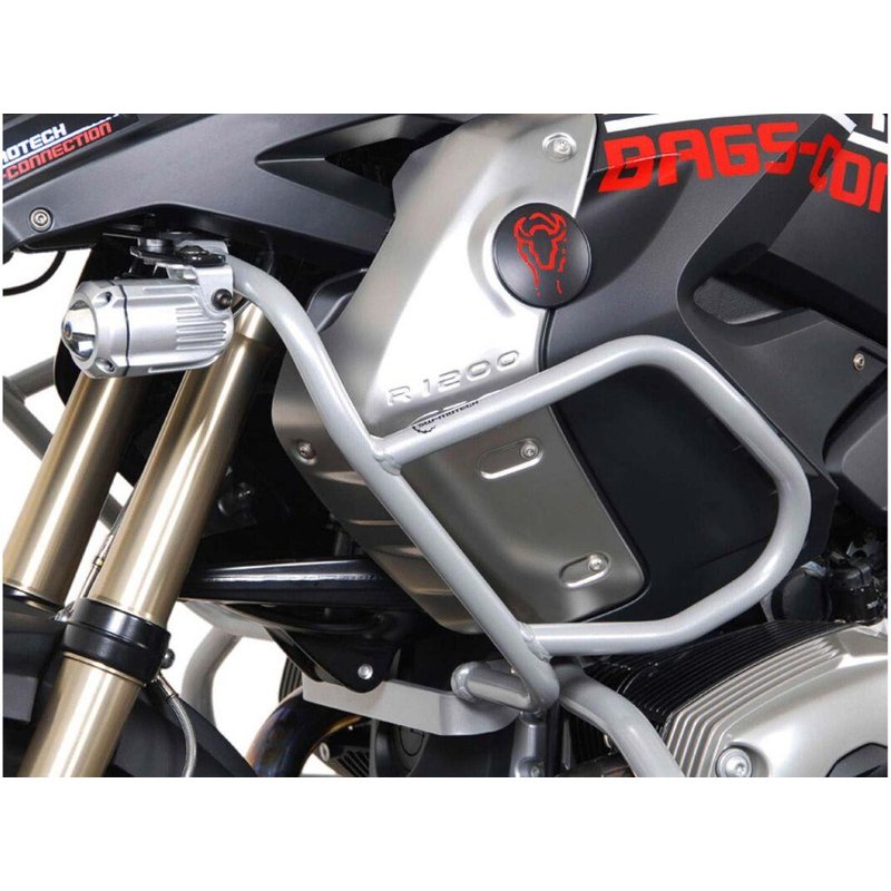 SBL.07.565.10000/S - SW Motech Upper Crash Bars For BMW R 1200 GS 2008-2012 - Silver
