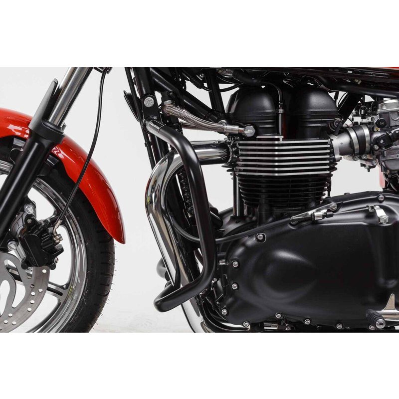 SBL.11.249.10000/B - SW Motech Crash Bars - Triumph Thruxton 865 EFI 2008-2016 - Black