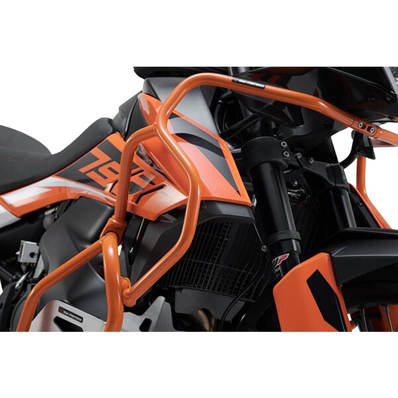 SBL.04.521.10100/EB - SW Motech Upper Crash Bars - KTM Adventure 890 R 2021-2022 - Orange