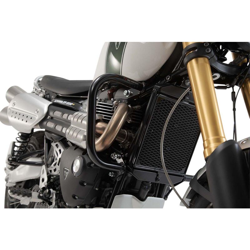 SBL.11.929.10000/B - SW Motech Crash Bars For Triumph Scrambler 1200 XC 2019-2020 - Black