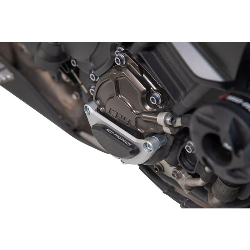 MSS.06.564.10000 - SW Motech Engine Case Protector - Yamaha MT-10SP 2017-2024 - Anodised/Black/Silver