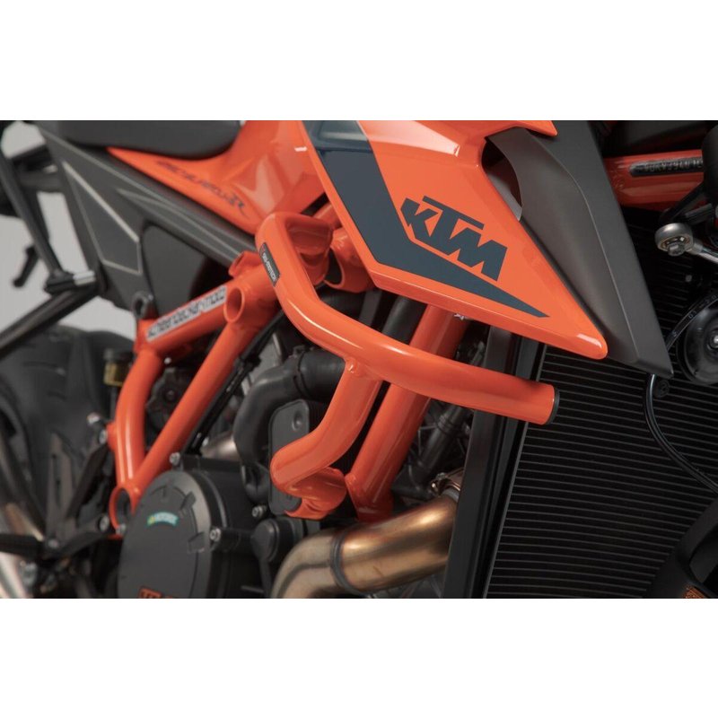 SBL.04.915.10000/EB - SW Motech Crash Bars - KTM Super Duke 1290 2019-2024 - Orange