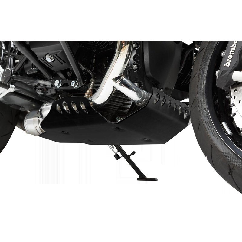 MSS.07.512.10000/B - SW Motech Engine Guard For BMW R Nine T ABS Lower - Black/Brushed