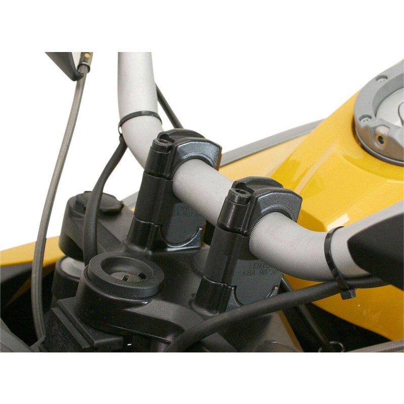 LEH.07.039.111/B - SW Motech 30mm Handlebar Riser - BMW R 1200 GS 2004-2013 - Black