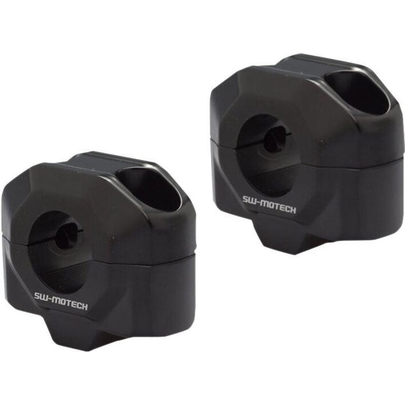 EH000392200120B - SW Motech 1 System 0mm Handlebar Riser - Yamaha XTZ 750 1989-1997 - Black