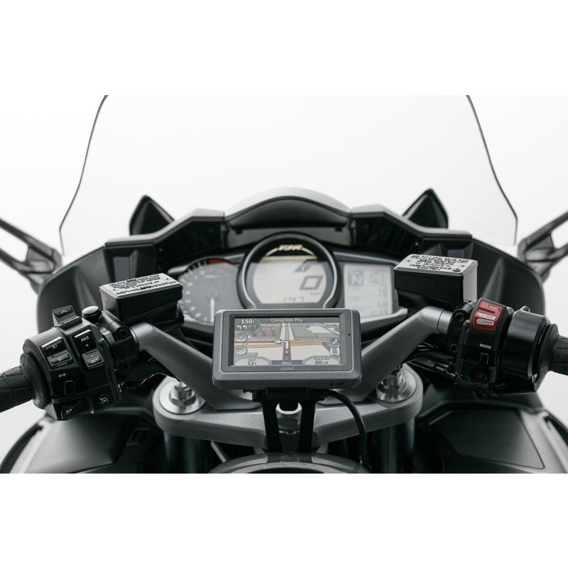 GPS.06.646.10200/B - SW Motech Handlebar GPS Mount For Yamaha FJR 1300 2004-2005 - Black