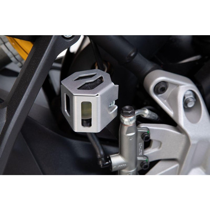 SCT.07.174.10102/S - SW Motech Brake Reservoir Guard - Moto Morini X-CAPE 650 2021-2023 - Silver