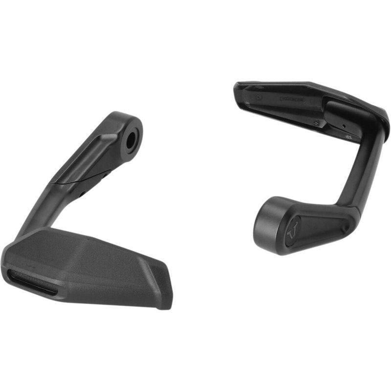 LVG.01.529.11000/B - SW Motech Lever Guards With Wind Protection - Kawasaki Z 650 2017-2024 - Anodised/Black