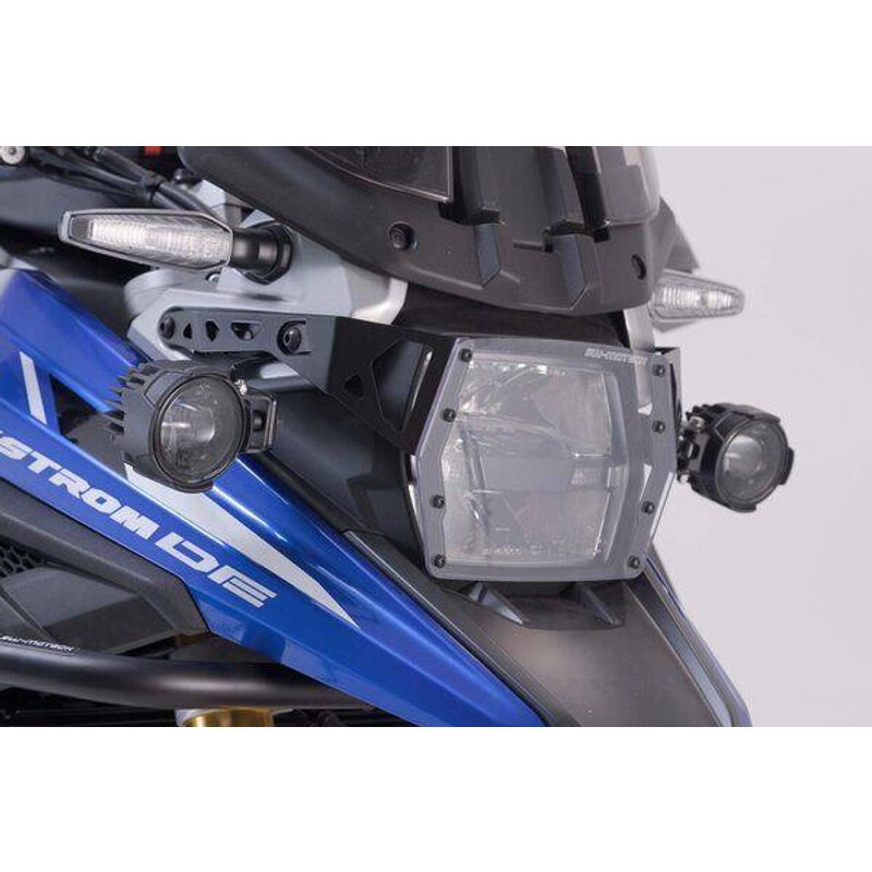 NSW.05.936.10001/B - SW Motech Light Mounting Kit For Suzuki DL 1050 2020-2024 Front - Black