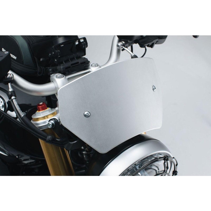 SCT.07.512.10100/S - SW Motech Windscreen - BMW R Nine T 2014-2023 - Black/Silver