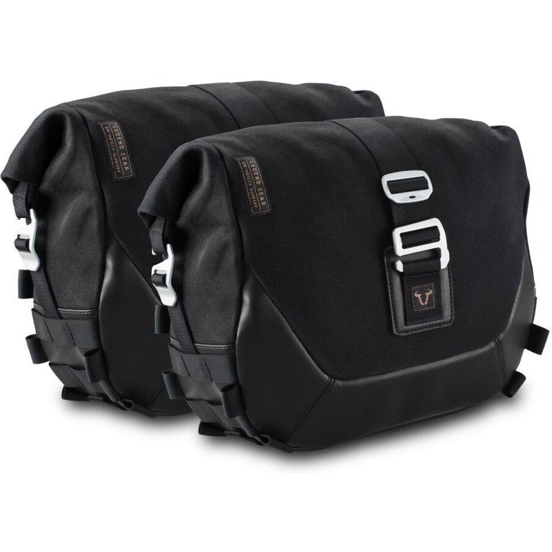 BC.HTA.11.667.20102 - SW Motech Legend Gear Side Pannier Bag Set For Triumph Speed Twin 900 2016-2024 - Black