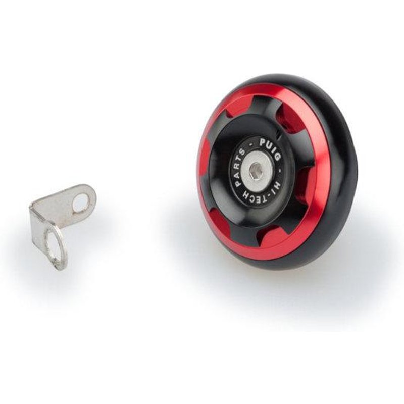 20341R - Puig Engine Oil Filler Cap For Yamaha FZ 750 1987-1994 - Red