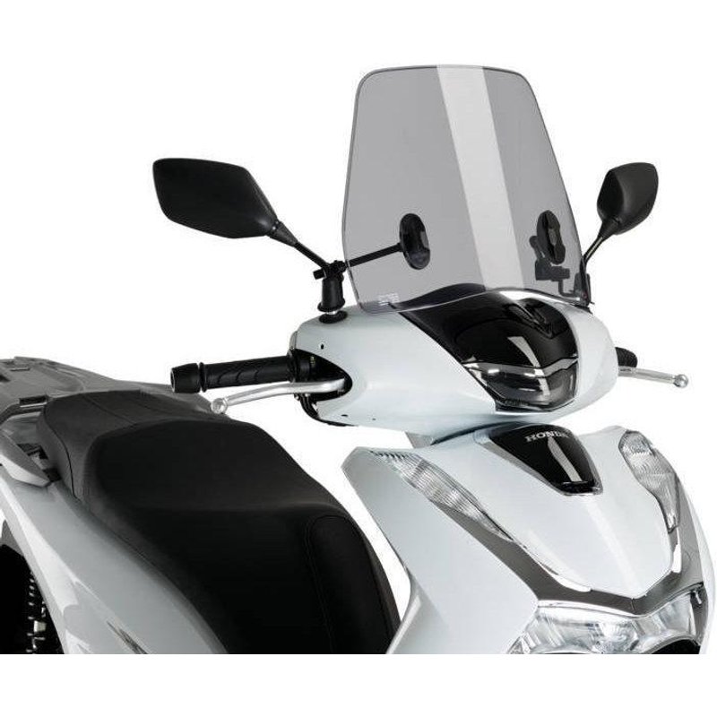 20363H - Puig Traffic Screen For Honda SH125i 4T E5 2021-2025 - Light Smoke
