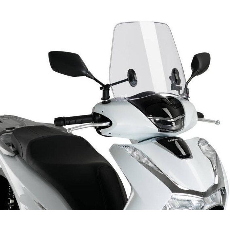 20363W - Puig Traffic Screen For Honda SH125i 4T E5 2021-2025 - Clear