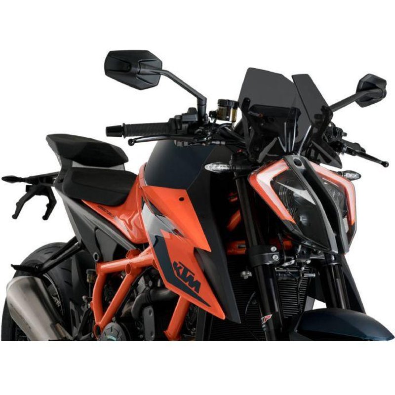 20425F - Puig New Generation Sport Screen For KTM 1290 Super Duke R 2020-2024 - Dark Smoke