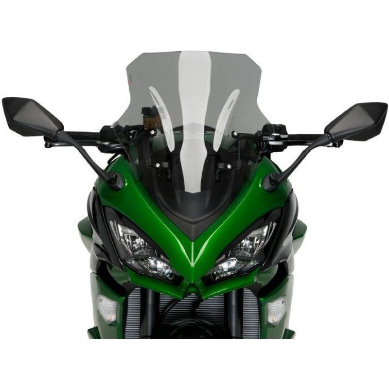 20471N - Puig Racing Screen For Kawasaki Ninja 1000 SX 2020-2024 - Black