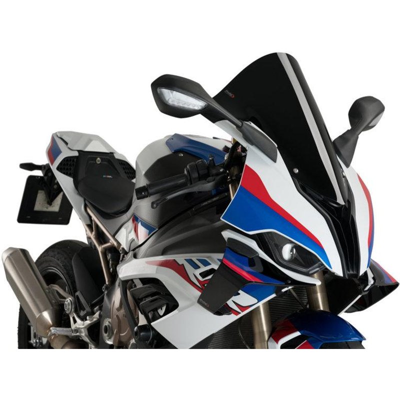 20522N - Puig Downforce Spoilers For BMW S1000 RR 2019-2022 - Black