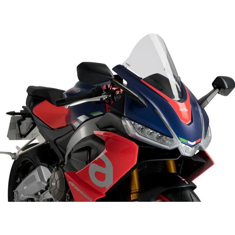 20571W - Puig R-Racer Screen For Aprilia RS660 2021-2025 - Clear