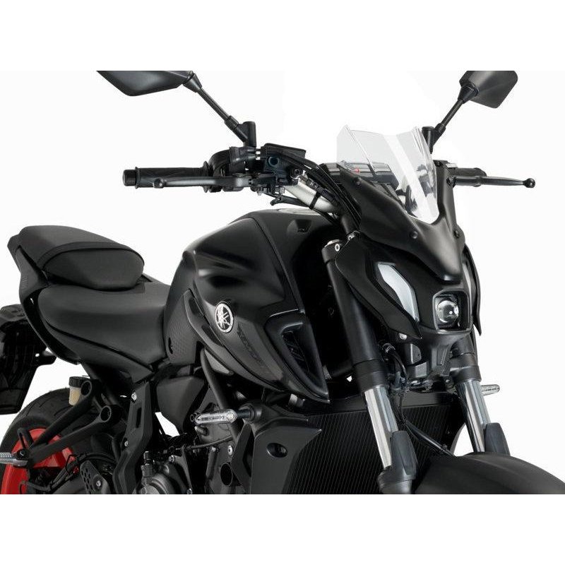 20618W - Puig New Generation Sport Screen For Yamaha MT-07 2021-2024 - Clear