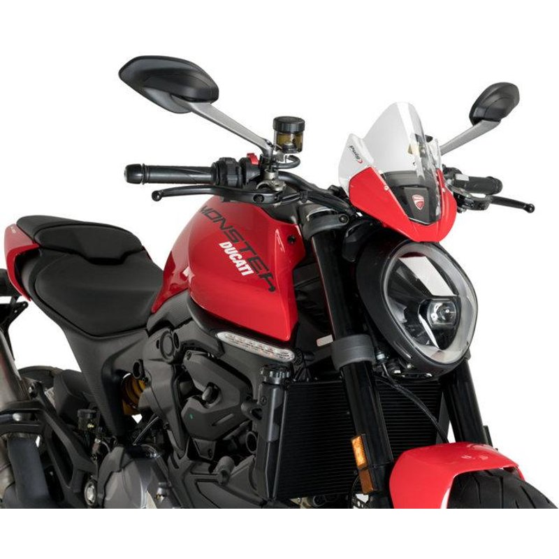 20688W - Puig Sport Screen For Ducati Monster 937 2021-2025 - Clear