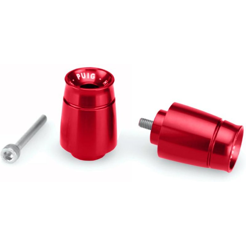 21009R - Puig Sport Bar Ends For Honda CB 500 Cup 1998-2004 - Red