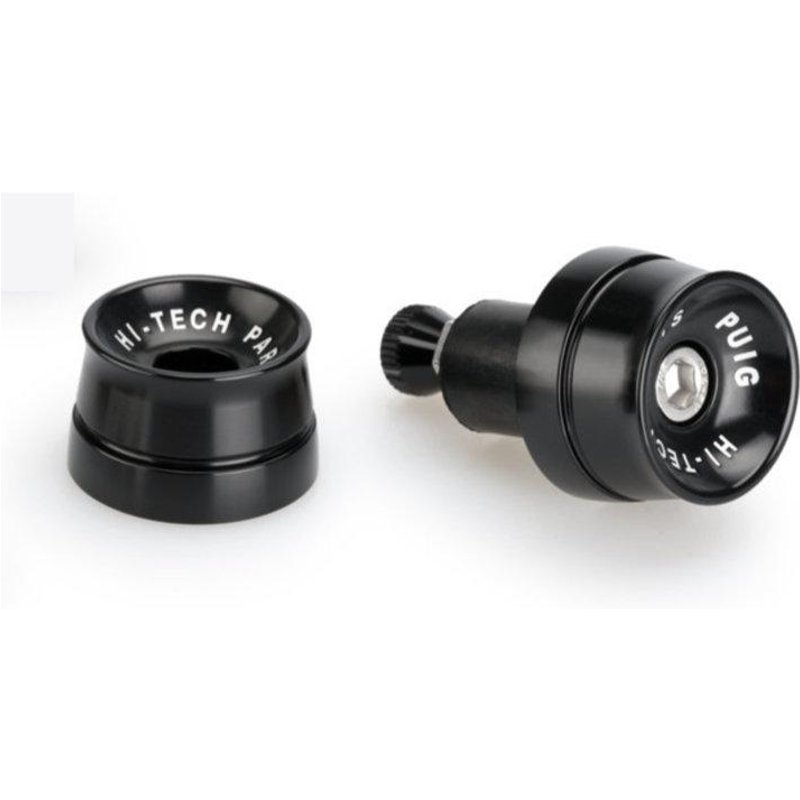 21024N - Puig Speed Bar Ends For Yamaha FZ1 Fazer 2006-2015 - Black