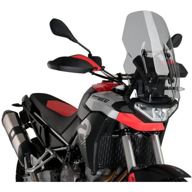 21182H - Puig Touring Screen For Aprilia Tuareg 660 2022-2025 - Light Smoke
